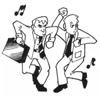 Two Guys Dancing
